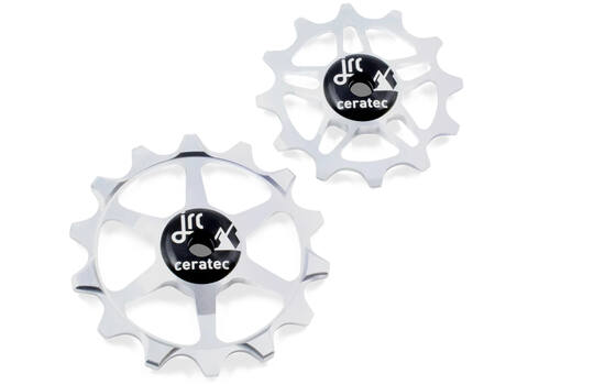 Jrc - juego de ruedas de cambio cerámicas sram eagle xx1, x01, gx, nx, sx 12 14t plata