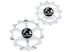 Jrc - juego de ruedas de cambio cerámicas sram eagle xx1, x01, gx, nx, sx 12 14t plata