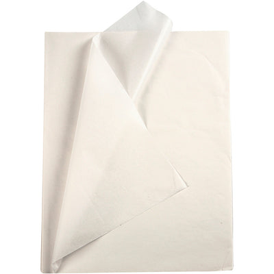Carta velina Creative Company, foglio 50x70 cm, 17 gr, bianco, 25 fogli 1 scatola