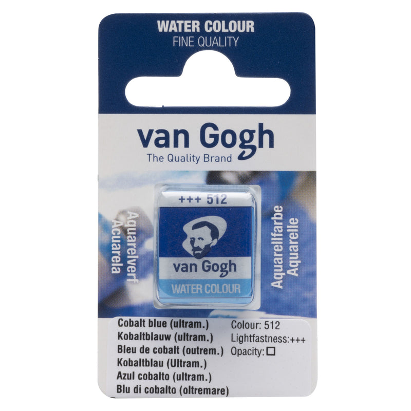 Van Gogh • acquerello pan blu cobalto oltremare 512