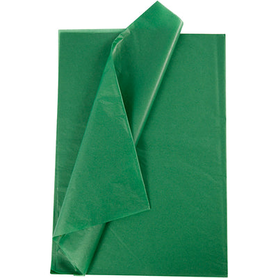 Carta velina Creative Company, foglio 50x70 cm, 17 gr, verde, 25 fogli 1 scatola