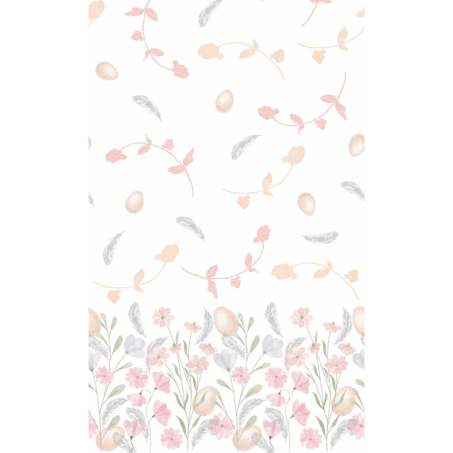 Mantel Duni pascua suave 138x220cm