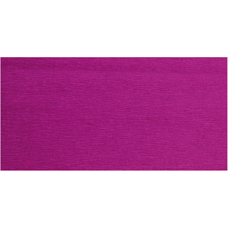 Carta crespa Creative Company, foglio 50x250 cm, viola, 10 pieghe 1 scatola
