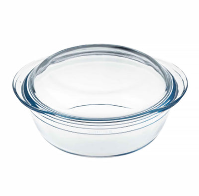 Teglia tonda 23 cm O Cuisine con coperchio