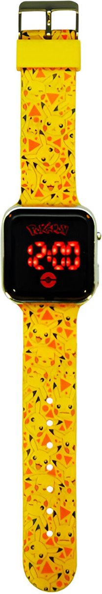 Pokemon Disney - orologio led - pikachu - giallo - bambini