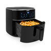 Princess 182254 digitale airfryer 8l heteluchtfriteuse (zwart, 8 liter | hetelucht | verstelbaar airfryerrek | bpa-vrij)