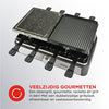 Bourgini gourmette raclette stone grill 8p