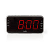 Radiosveglia digitale Nedis | schermo led | 1 ingresso audio da 3,5 mm | nero | 1 pezzo - clar004bk clar004bk
