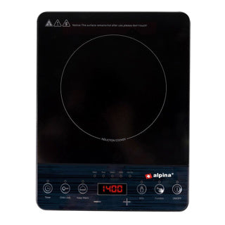 Alpina 1-Burner Inducción HOB 2000W Negro