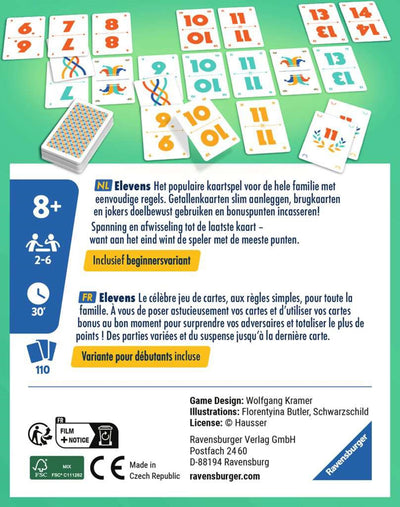 Ravvensburger Card Game Elevens