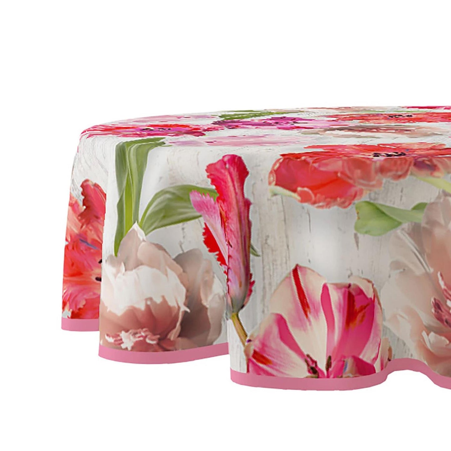 Mantel Wicotex redondo tulipanes ø160cm PVC