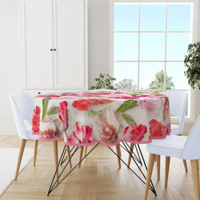 Mantel Wicotex redondo tulipanes ø160cm PVC