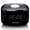 Lenco fm wekkerradio met nachtlamp