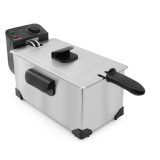 Tomado Fryer 3 litros de acero inoxidable TDF3001 Zona fría