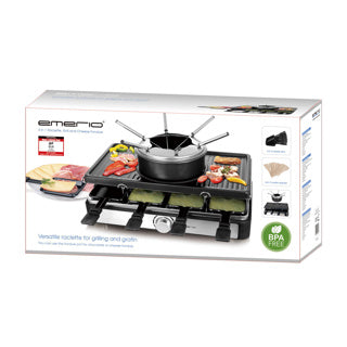 EMERIO EMERIO RG-124930 e FONDUSUTUA SET NERO ACCIAIO INDLESA