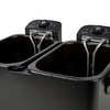 Inventum Fryer Double 2x2,5 litri neri 1800 watt