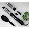 Carmen Carmen DC5250 Set de estilo natural con 2 accesorios 550W Negro