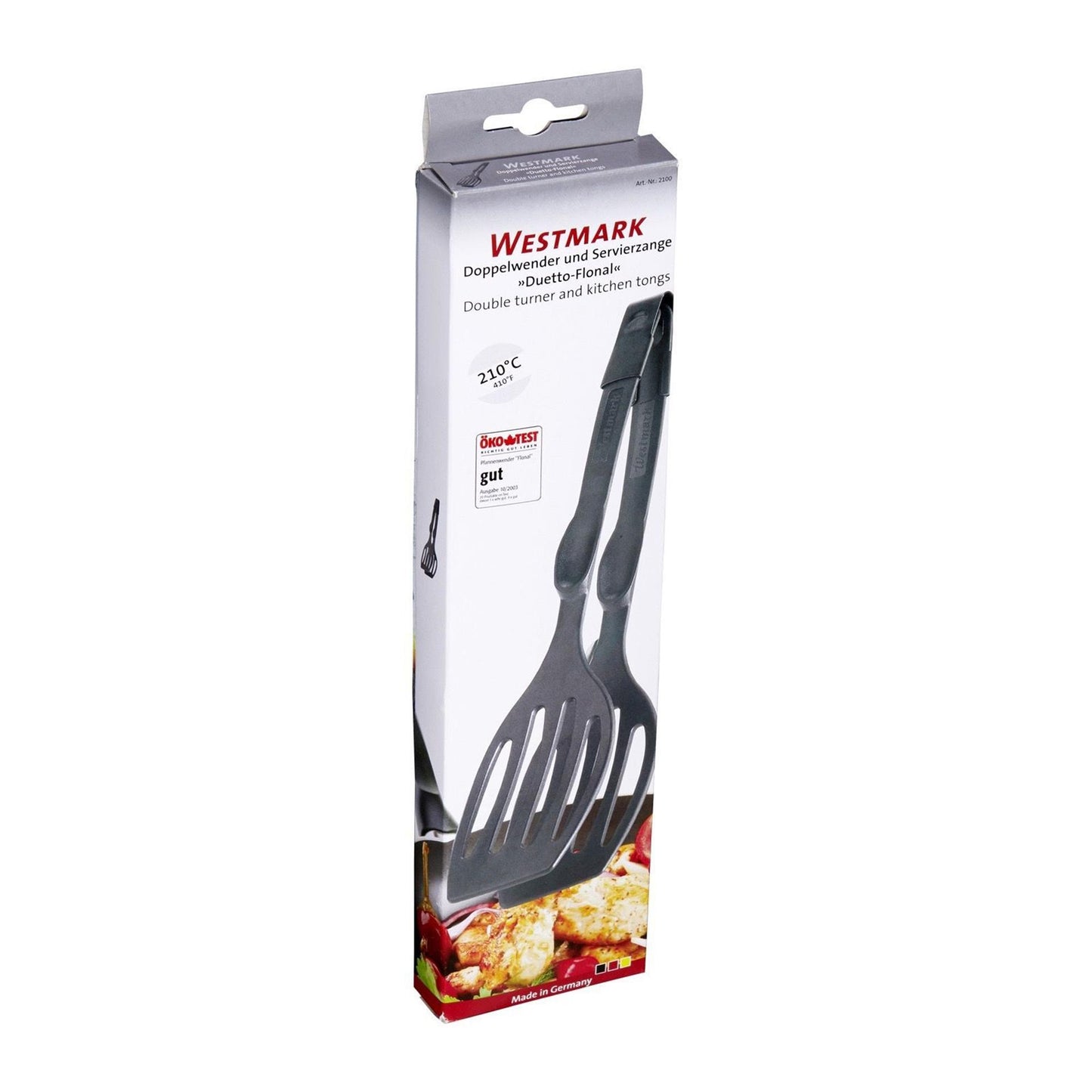 Paleta doble para hornear Westmark negra