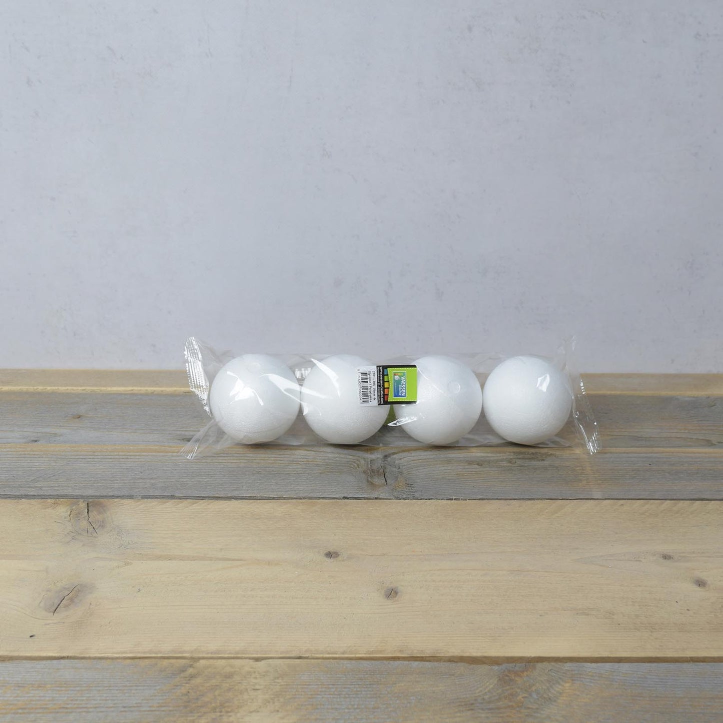 Vaessen creative • palline di polistirolo ø7cm 4pz