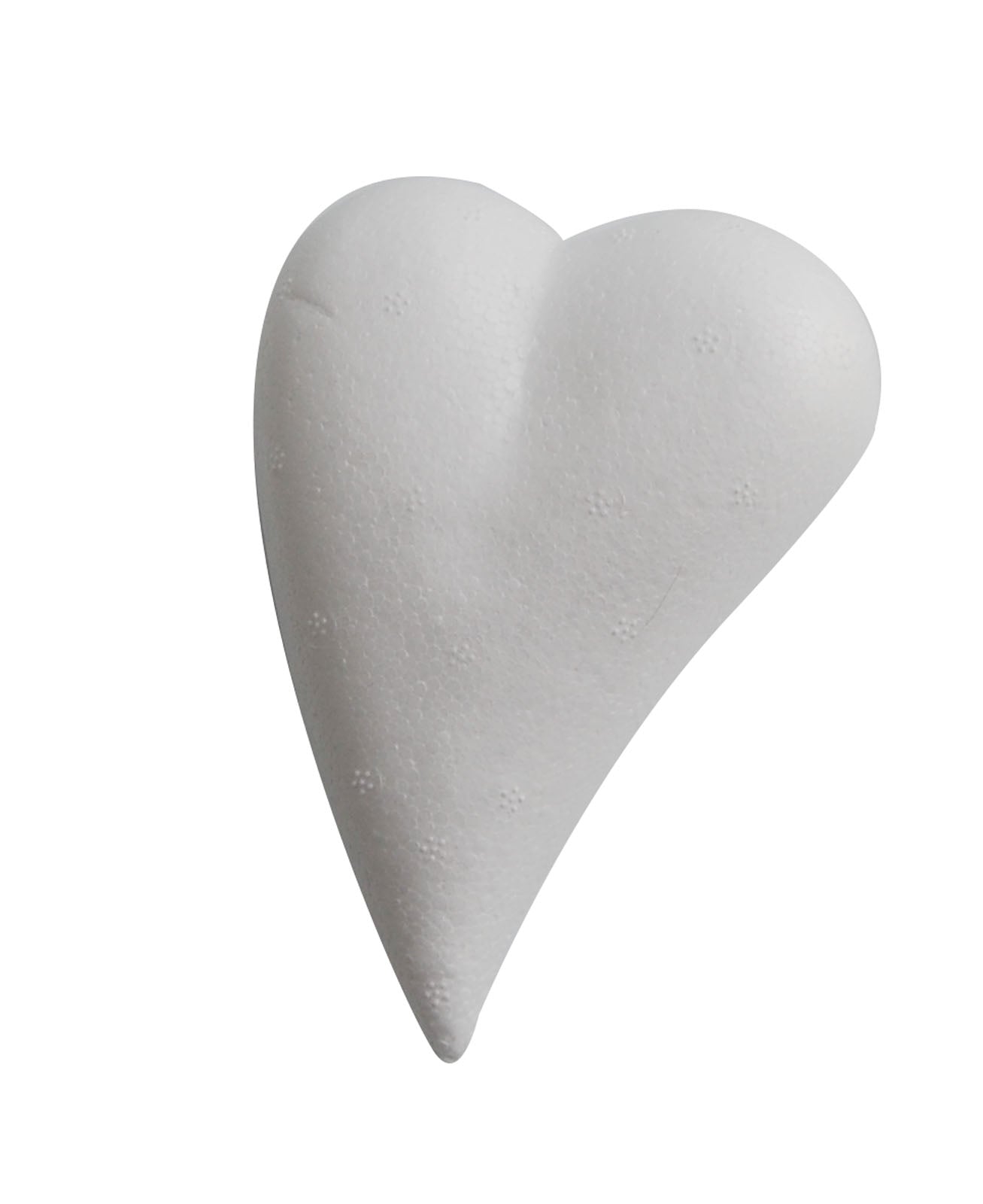 Vaessen creative • piepschuim hart druppelvorm 8,2x3,6cm