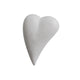 Vaessen creative • piepschuim hart druppelvorm 12x5,5cm