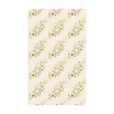Mantel Duni estrella navideña crema 220cm
