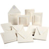 Creativ company https: www.cchobby.nl passepartout-kaarten-afmeting-kaart-10-5x15-12-5x12-5-cm-inhoud-kan-varieren-off-white-50-set-1-doos