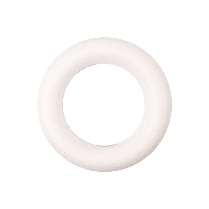 Vaessen creative • anello in polistirolo semipiatto ø17cm