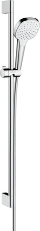Hansgrohe croma select e - sistema doccia a pioggia 1jet, 0,65 m ecosmart 9 l min, bianco cromo 26585400