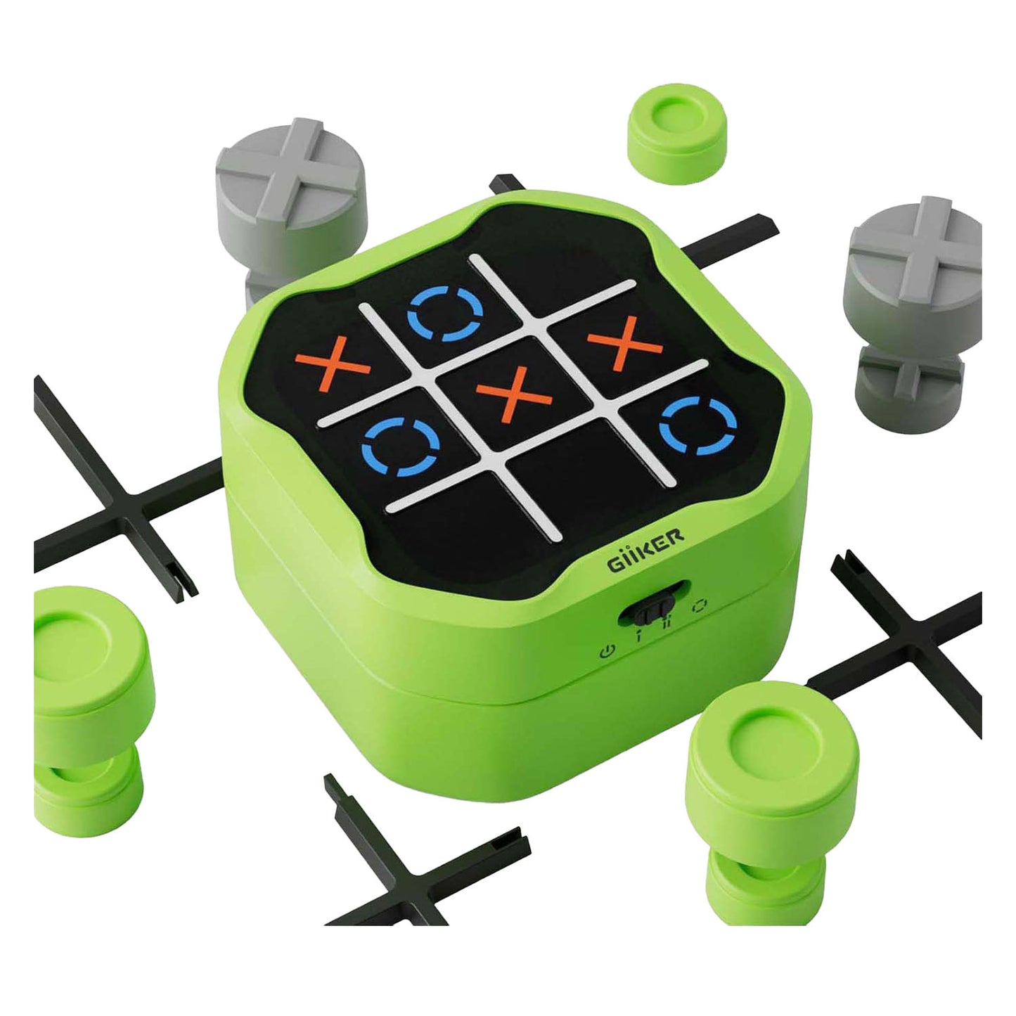 Giiker tic-tac-toe bolt green-verde