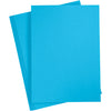 Creativ company gekleurd karton, a4, vel 210x297 mm, 180 gr, blauw, 20 vel 1 doos