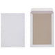 Buste con retro in cartone da 120 gm2 324x229 mm autoadesive bianche