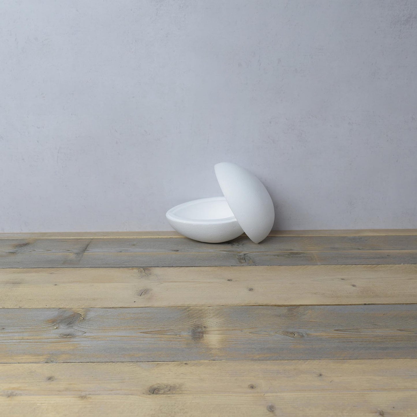 Vaessen creative • uovo di polistirolo 2 pezzi 21 cm