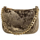 Charm london velvet schoudertas  brons 20x5x13cm