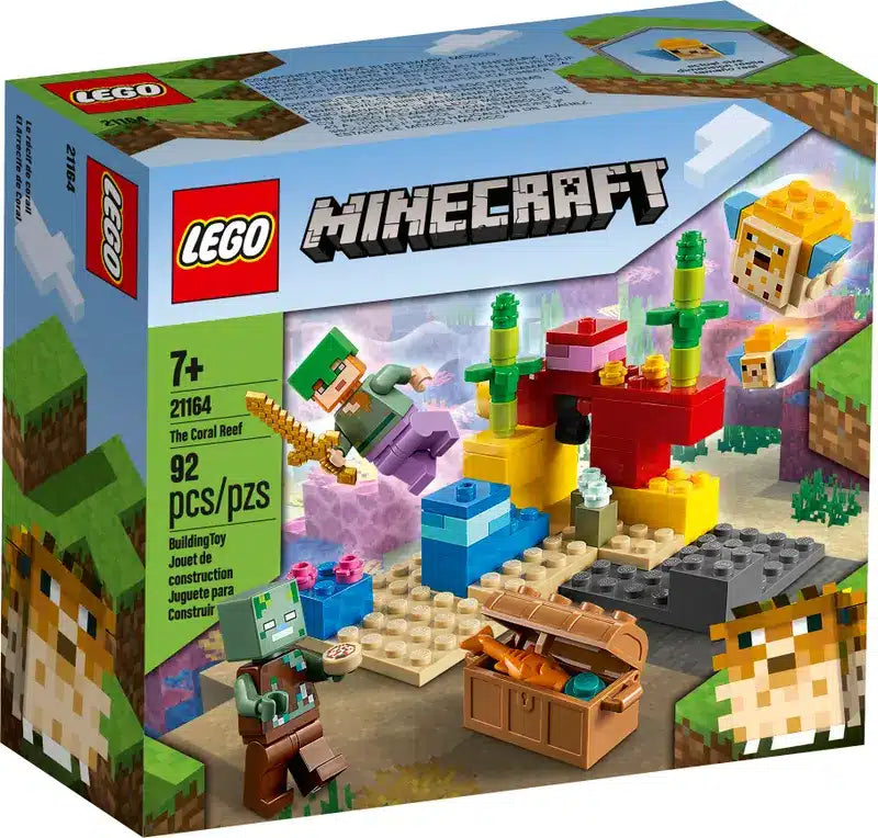 LEGO Minecraft 21164 El arrecife de coral