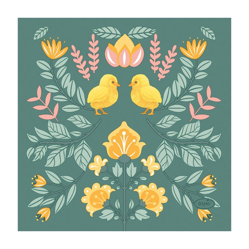 Duni servetten ornament easter 24cm