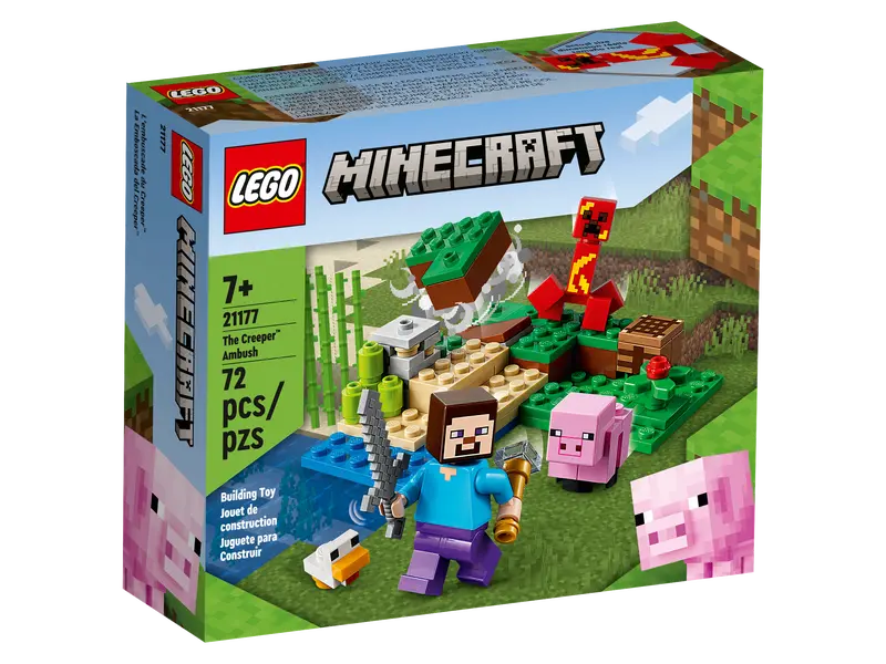 Lego Minecraft 21177 de emboscada de Creeper