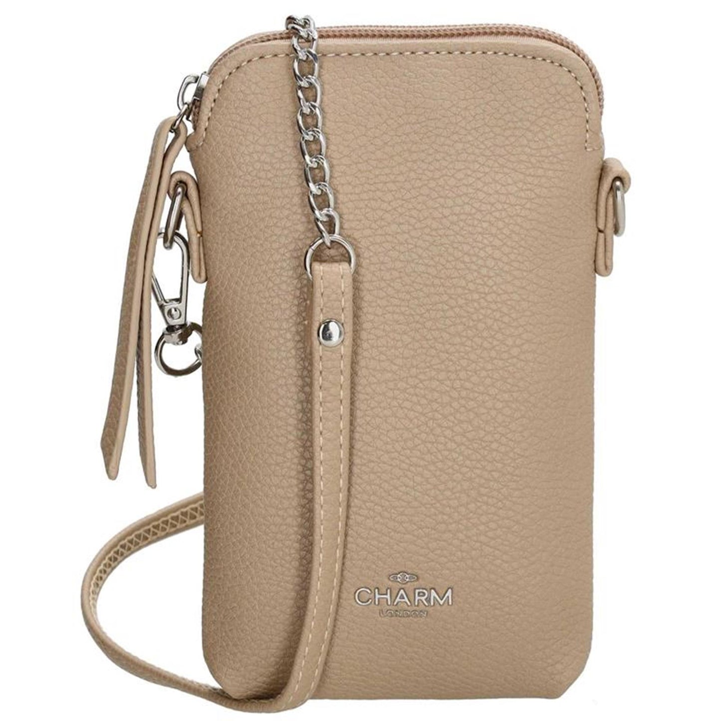 Charm london telefoontasje taupe