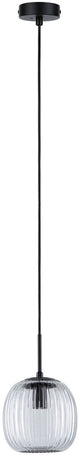 Paulmann led-hanglamp ruya e14 max. 20w glas, zwart mat