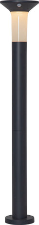 Eglo corbezzola sokkellamp - staande lamp - solar - 90 cm - sensor - grafiet wit