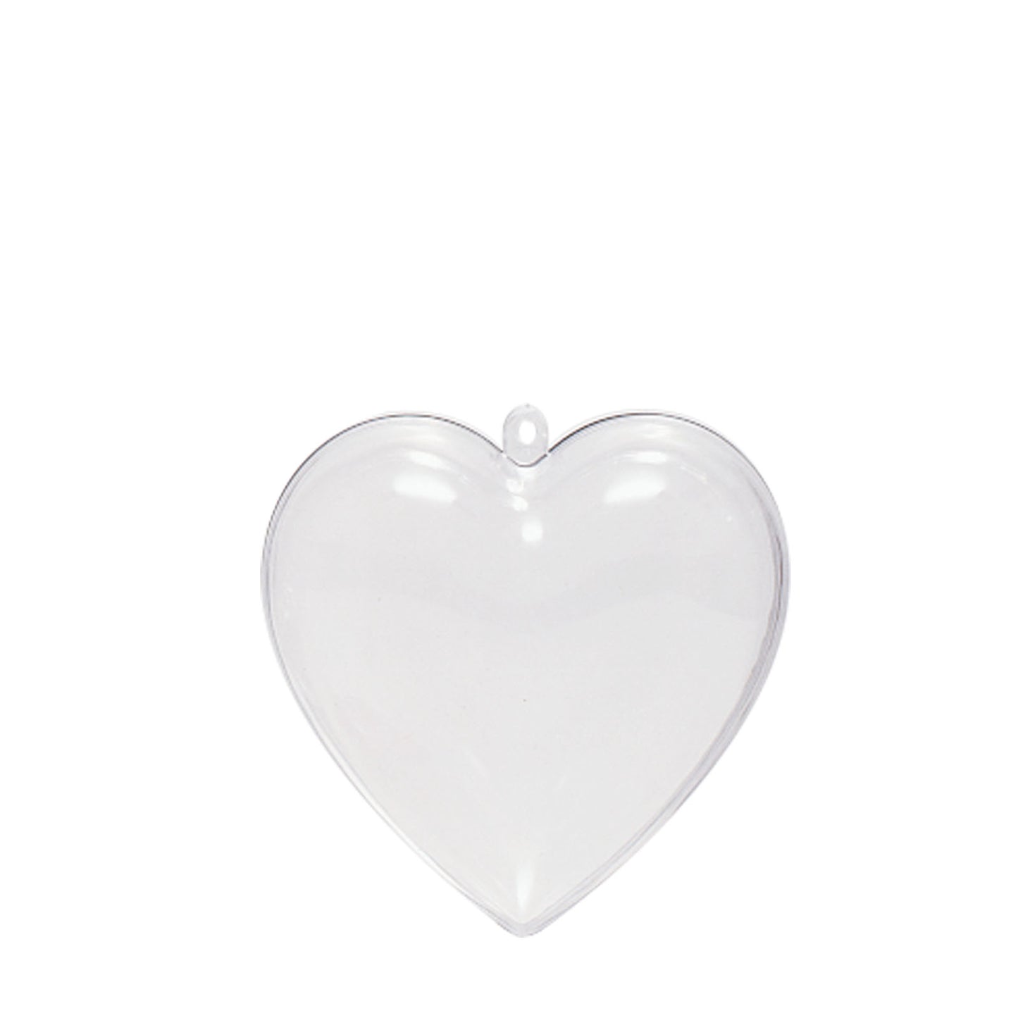 Vaessen creative • cuore di plastica 2 pezzi 6 cm 300 pz