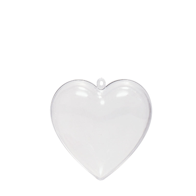 Vaessen creative • plastic hart 2-delig 6cm 300pcs