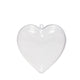 Vaessen creative • plastic hart 2-delig 8cm 250pcs