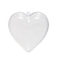 Vaessen creative • plastic hart 2-delig 10cm 200pcs