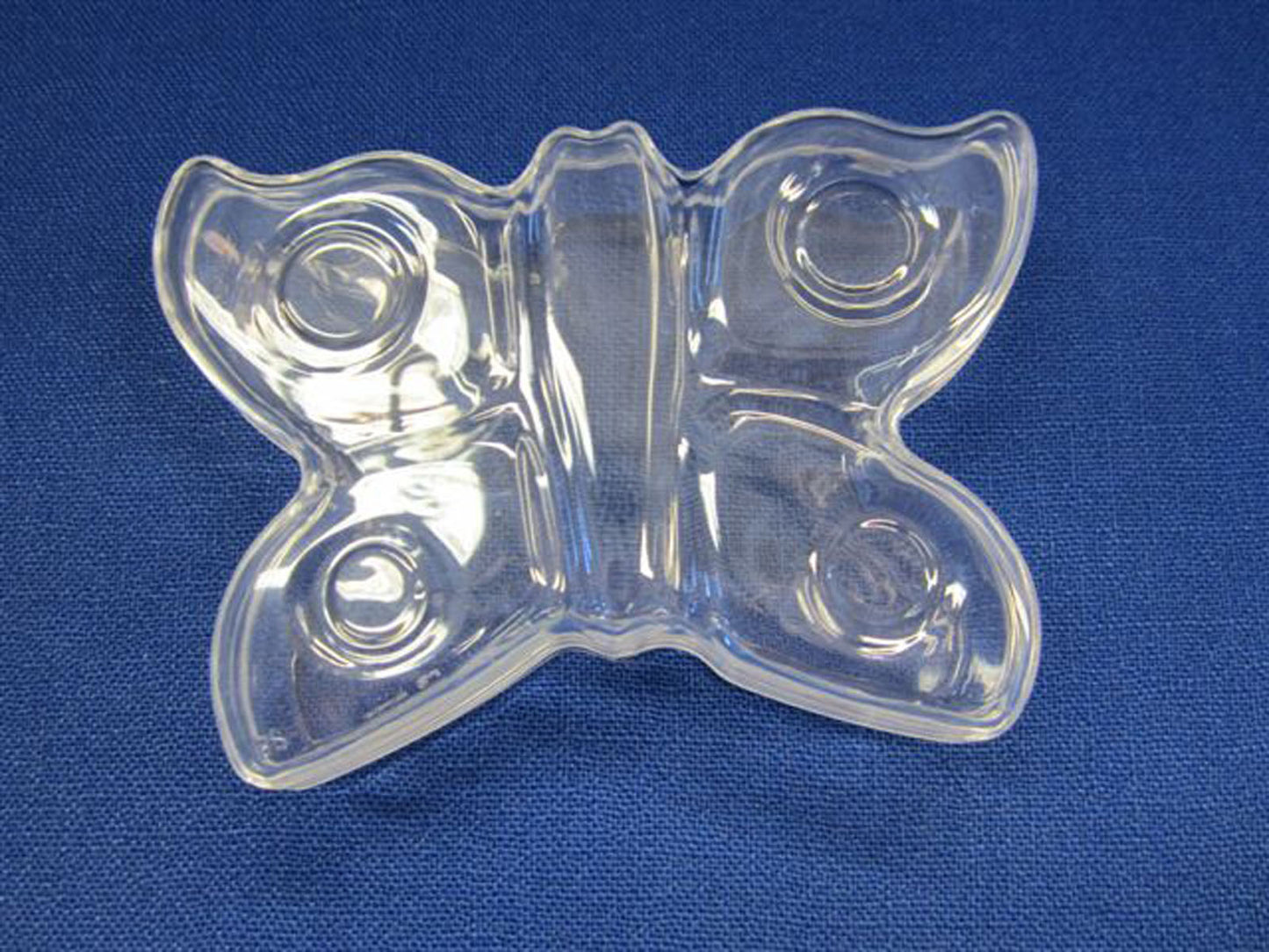Vaessen creative • farfalla in plastica 2 pezzi 13 cm
