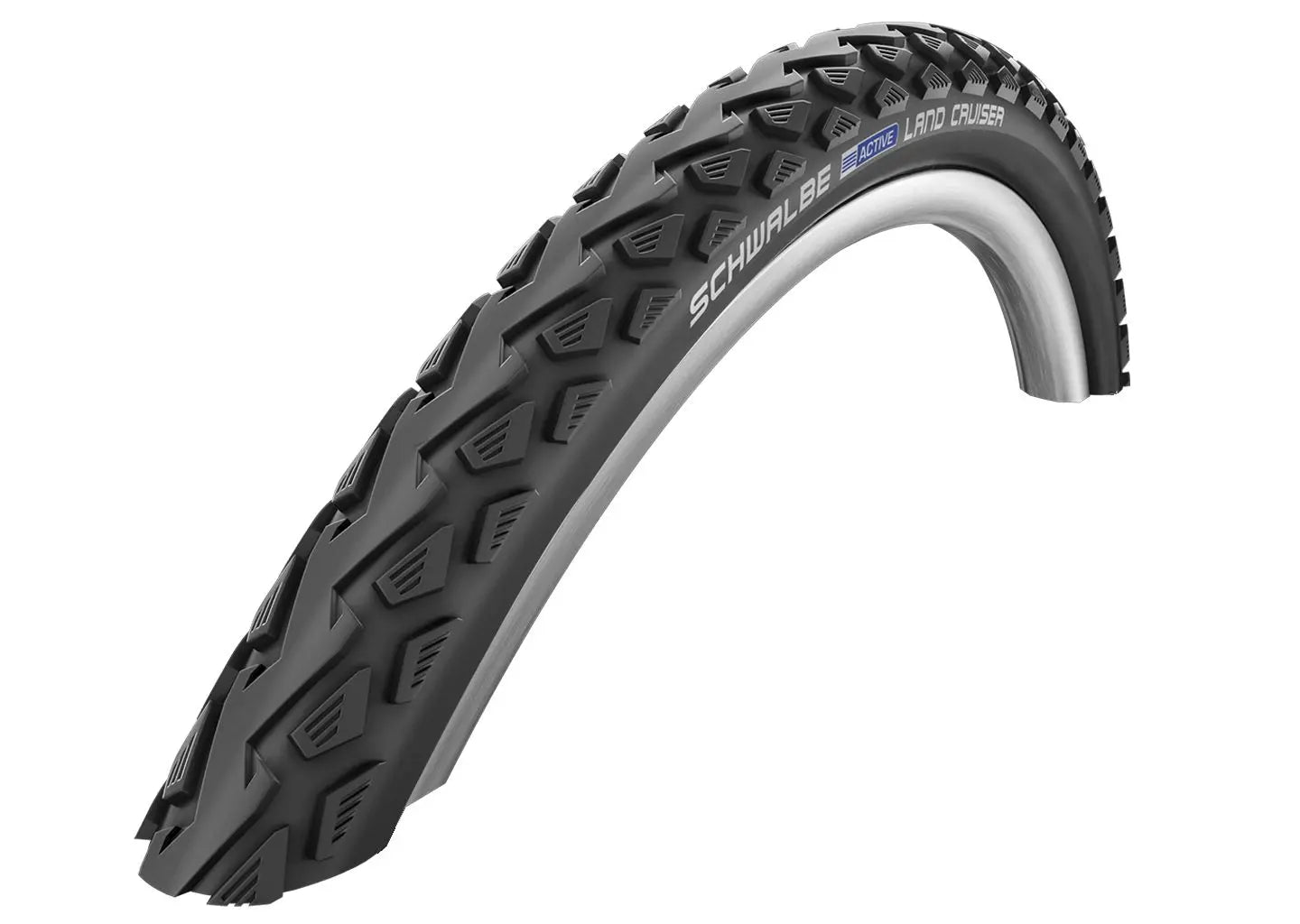 Schwalbe land cruiser 24x1.75 (47-507) wired active line sbc black