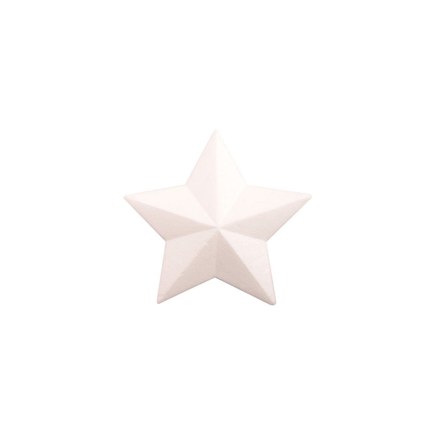Vaessen creative • estrella de poliestireno angular 10cm
