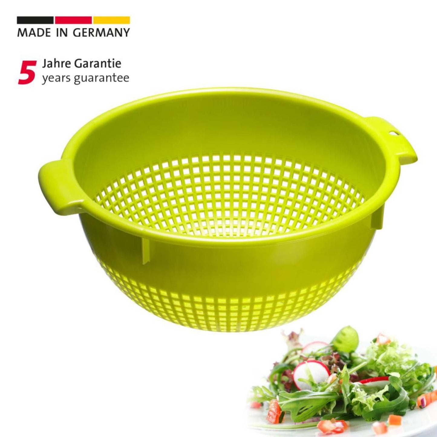 Scolapasta in plastica Westmark ø24 cm verde