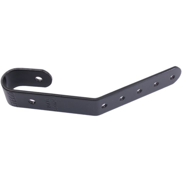 Steering bracket front carrier. Black, each
