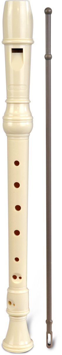 Bontempi spa flauto dolce tedesco bontempi-avorio - busta in plastica
